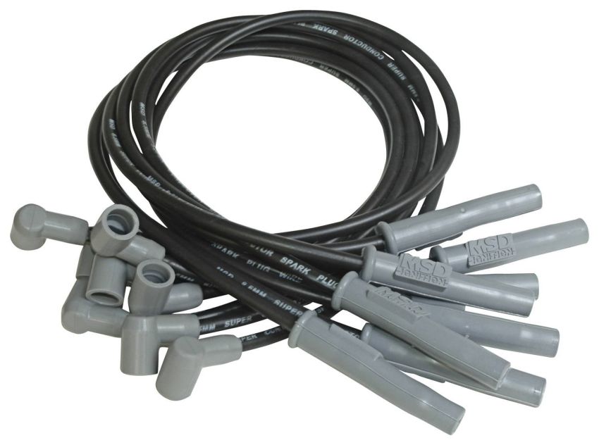 MSD IGNITION MSD31373 8.5MM Spark Plug Wire Set - Black
