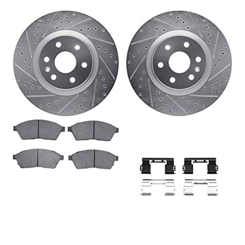 Dynamic Friction 7612-46031 Rotor Kit