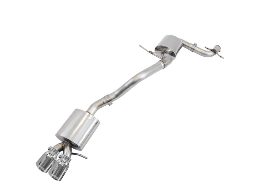 AWE Tuning 3015-22058 Mk6 GLI 2.0T - Mk6 Jetta 1.8T Touring Edition Exhaust - Polished Silver Tips