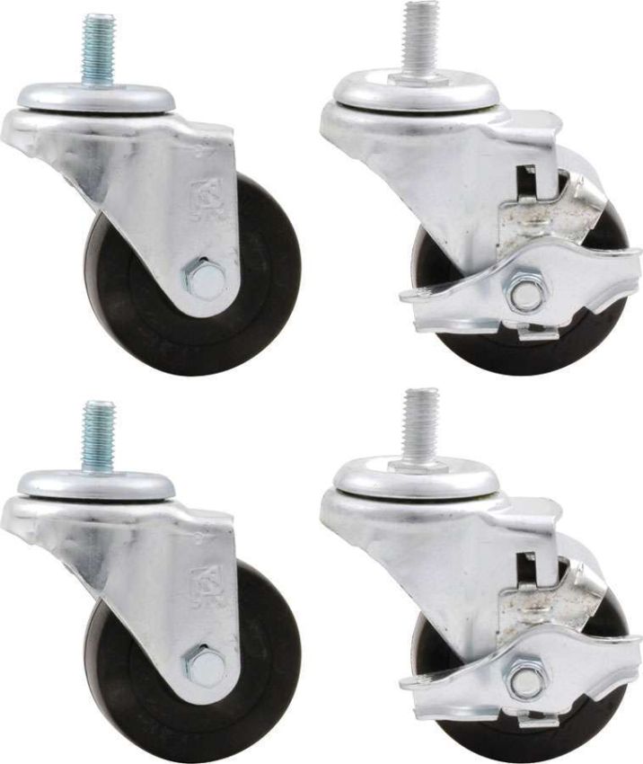 ALLSTAR PERFORMANCE ALL10165 Wheel Kit 3in Heavy Duty Locking