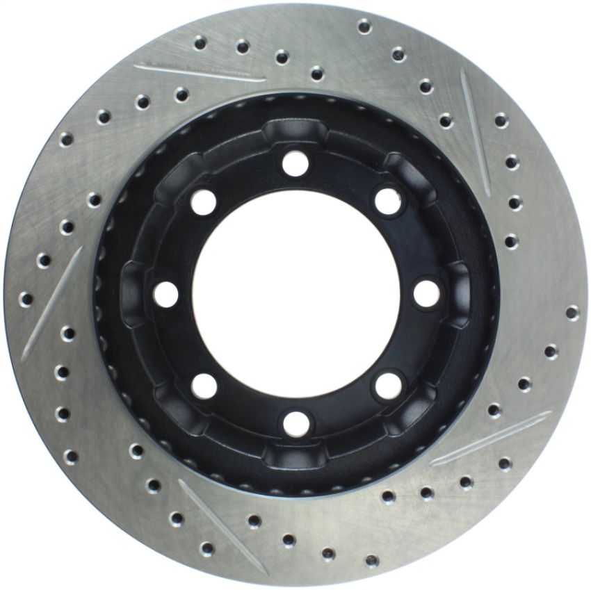 Stoptech 127.65012R Slotted & Drilled Sport Brake Rotor