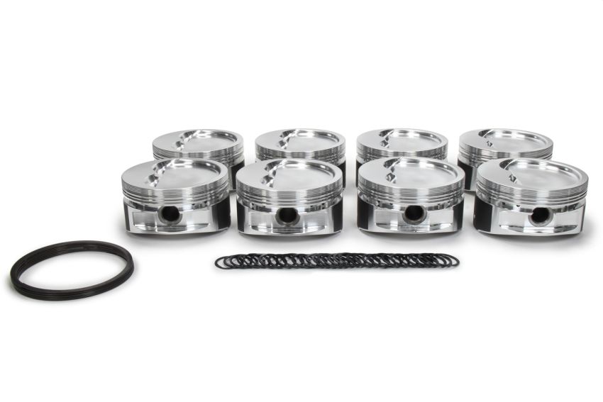 JE Pistons 194888 SBC INV DOME -28CC Set of 8 Pistons