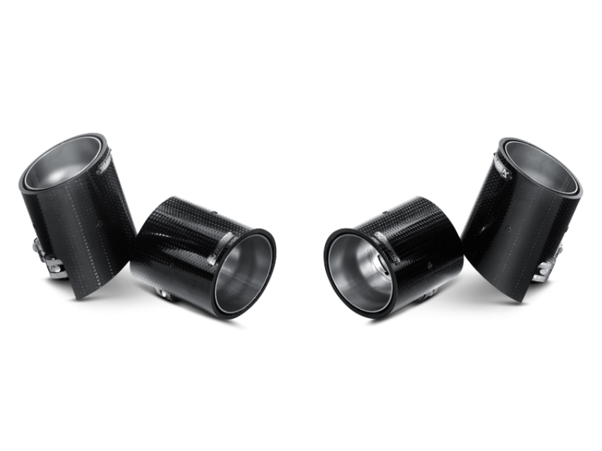 Akrapovic TP-CT/5 Tail pipe set (Carbon)