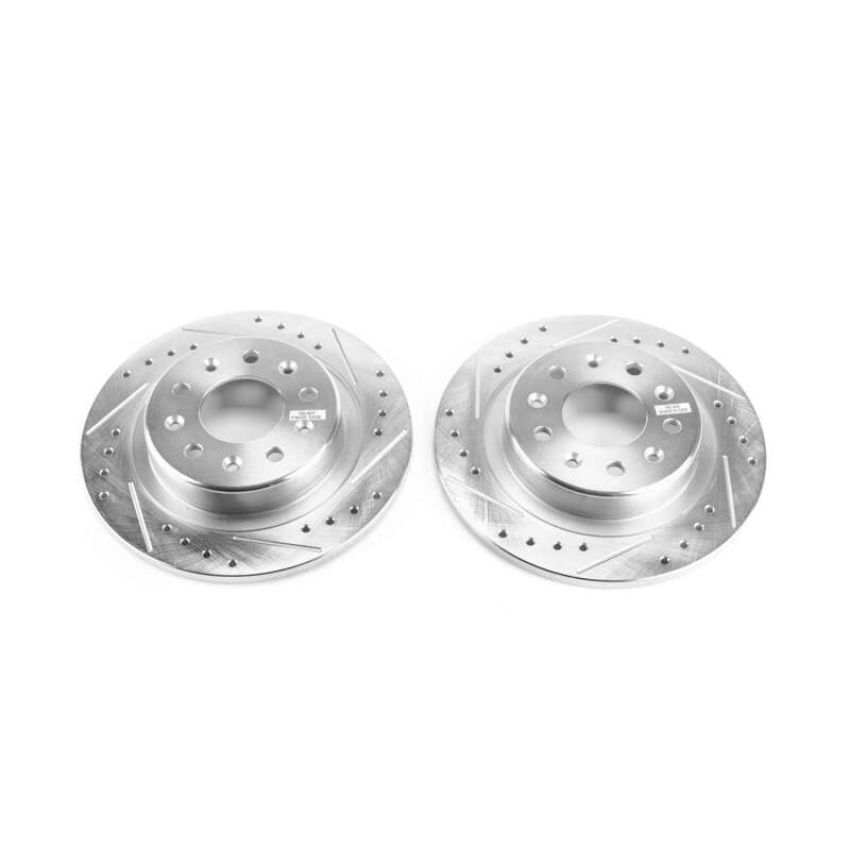 PowerStop AR82197XPR PowerStop Evolution Performance Drilled, Slotted & Plated Brake Rotor Pair