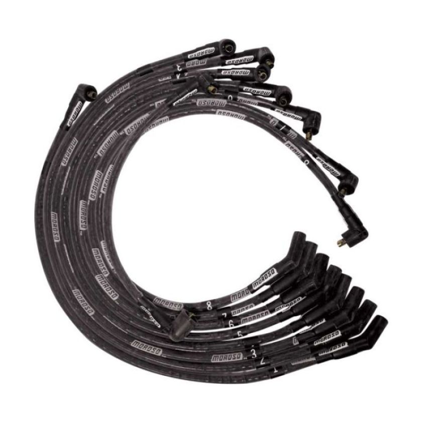 MOROSO MOR51575 Ultra Plug Wire Set BBF Black