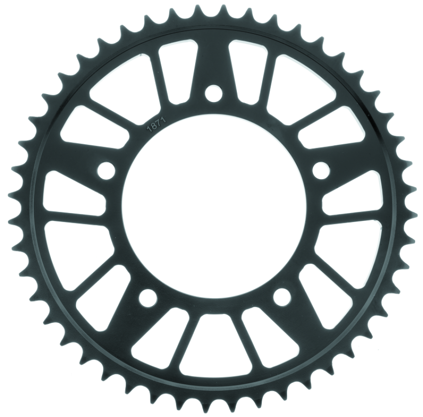 BikeMaster 965410 Yamaha Rear Steel Sprocket 530 48T - Black