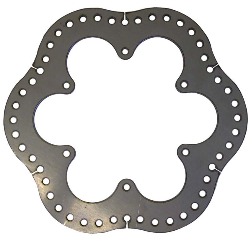 Ti22 PERFORMANCE TIP3918 600 Rear Brake Rotor Steel 9.25x.25 6-Bolt