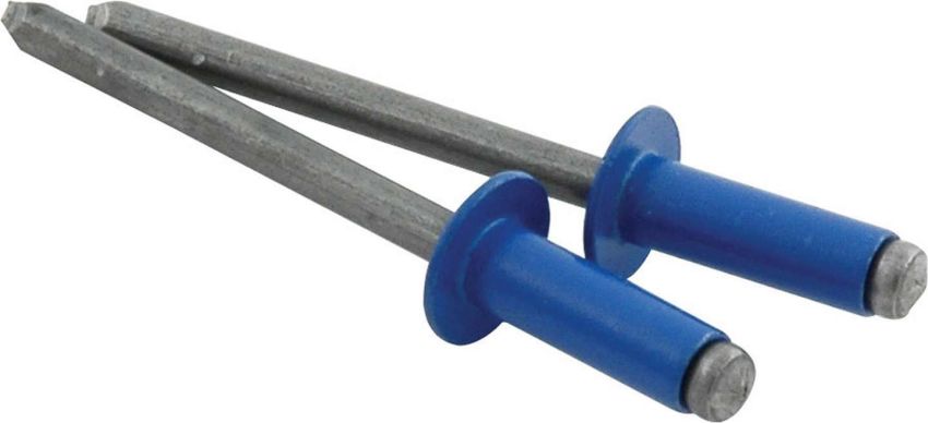 ALLSTAR PERFORMANCE ALL18134 Sm Hd Rivet Blue 250pk Chevron