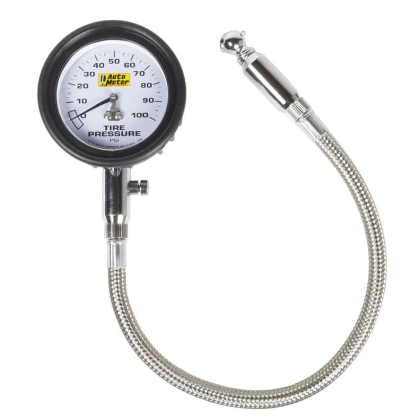 AutoMeter 2164 GAUGE, TIRE PRESSURE, 0-100PSI, ANALOG