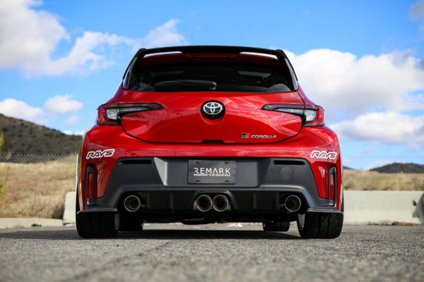Remark RK-C4076T-05 2023+ Toyota GR Corolla Elite Spec Quad Tip Catback Exhaust