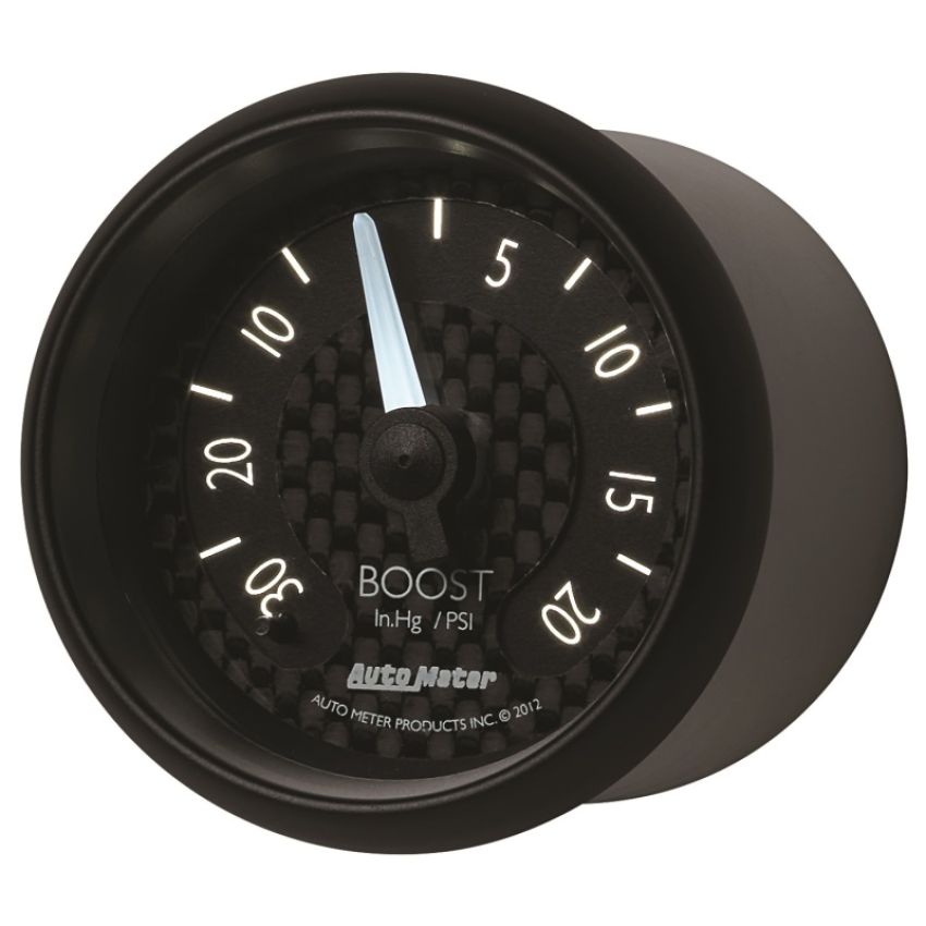AutoMeter 8001 GAUGE, VAC/BOOST, 2 1/16