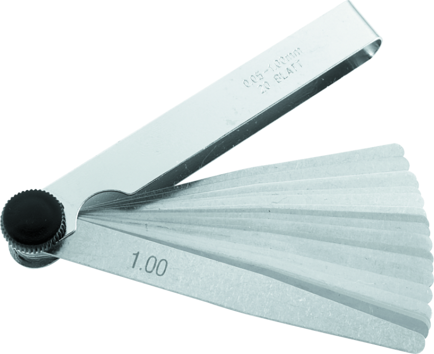 BikeMaster 151526 20-Blade Metric Feeler Gauge Set (Pack of 3)