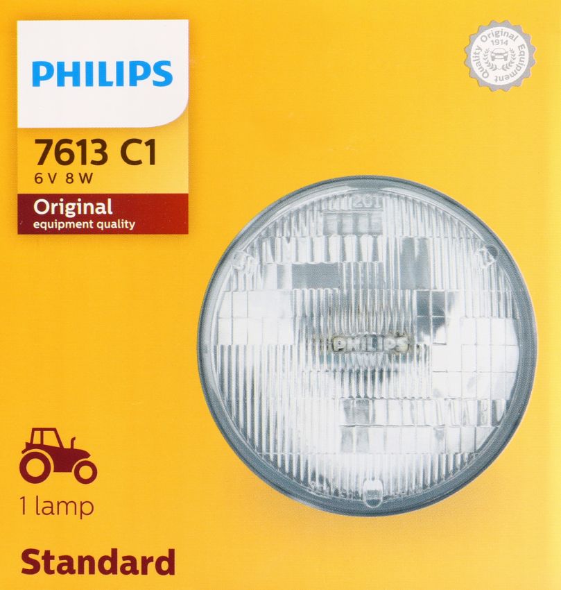 Philips 7613C1 Philips Standard Sealed Beam 7613