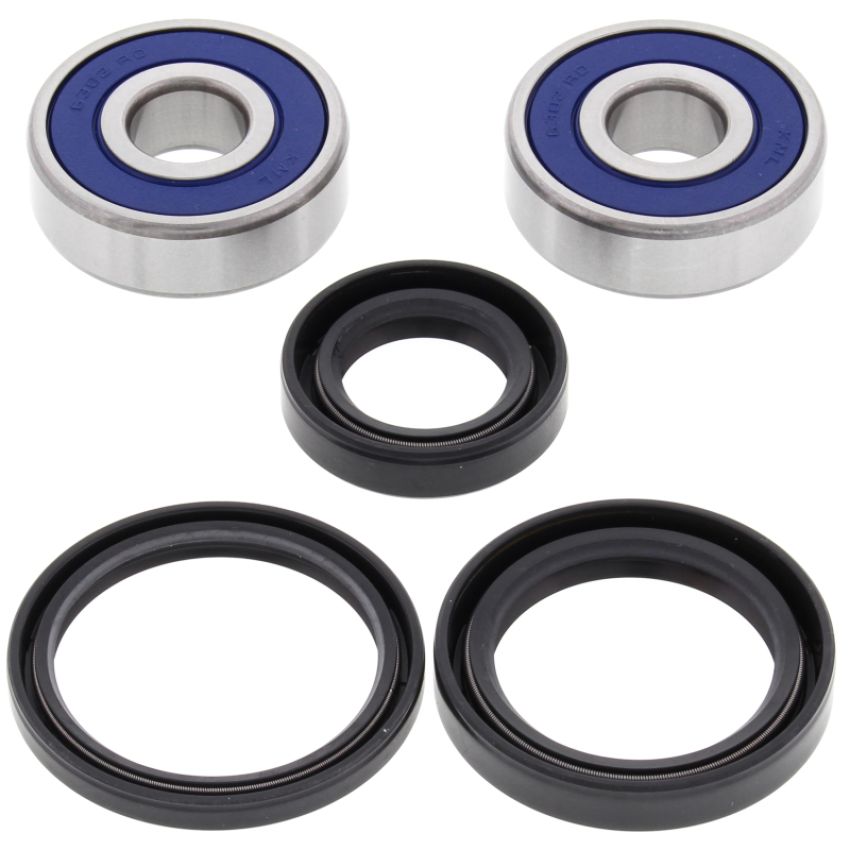 All Balls Racing 25-1307 74-76 Honda CB200 Wheel Bearing Kit Front