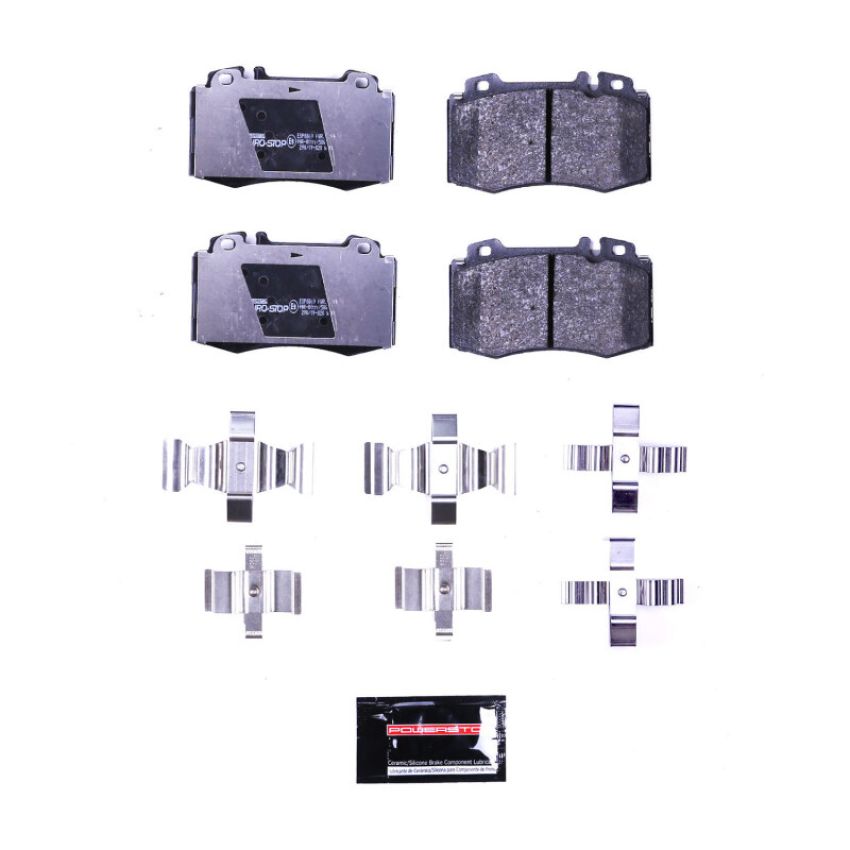 PowerStop ESP0869 EuroStop ECE-R90 Certified Brake Pad Set