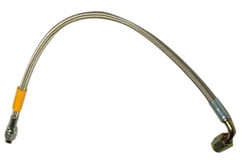 Wilwood 220-6414 22in OAL Flexline -3 Hose to -3 Female 90 Degree End