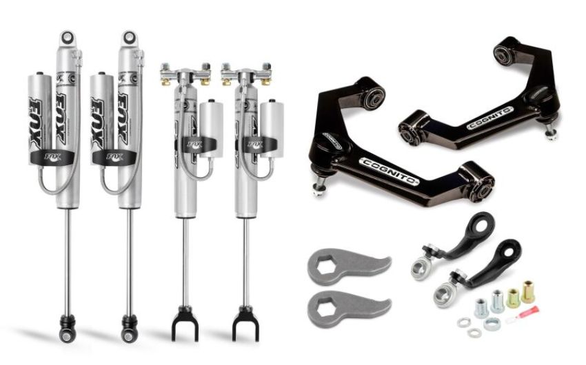 Cognito 110-P0929 20-24 Chevy/GMC Silv/Sierra 2500/3500 HD 2WD/4WD 3in Premier Leveling Kit w/ Fox PSRR 2.0