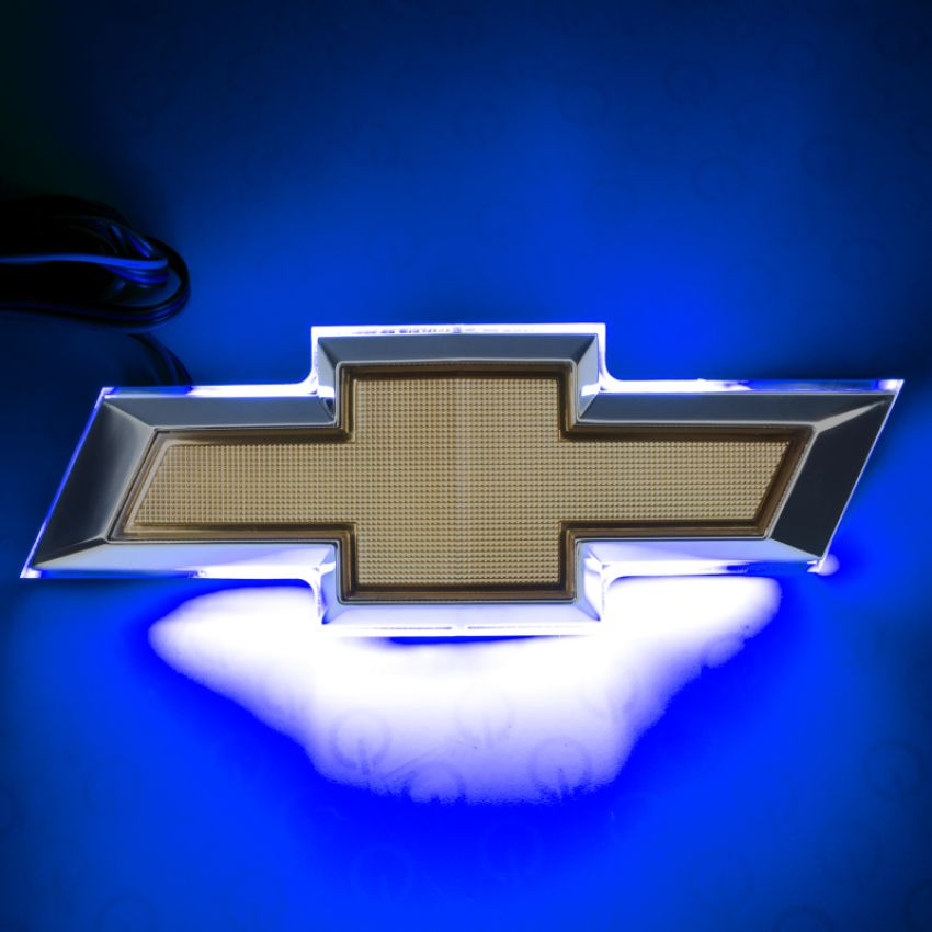 Oracle Lighting 3001-002 Blue Illuminated LED Rear Bowtie Emblem