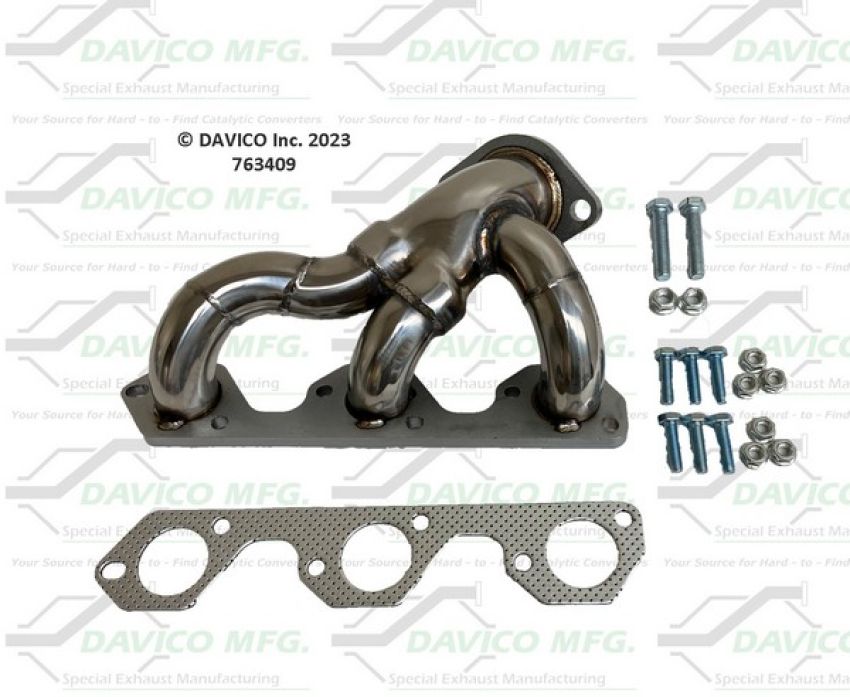 Davico Mfg 763409 Stand alone Exact-Fit Exhaust Header