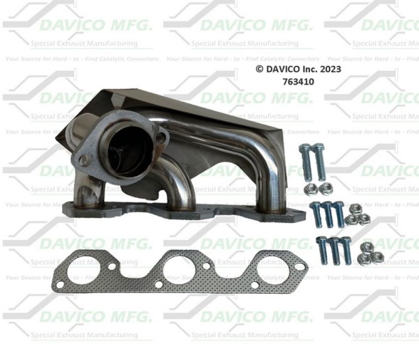 Davico Mfg 763410 Stand alone Exact-Fit Exhaust Header