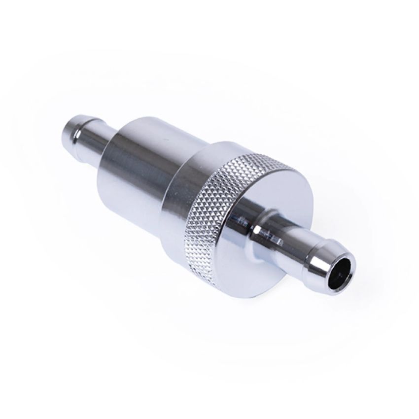 RACING POWER CO-PACKAGED RPCR9407 Billet Alum Fuel Filter 3/8In