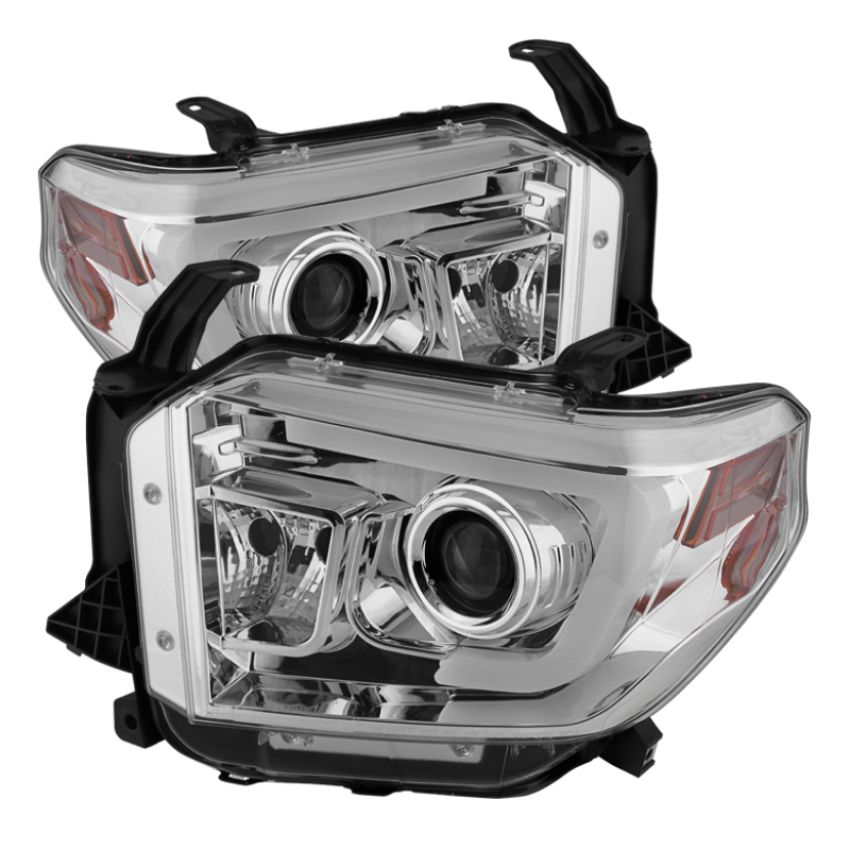 SPYDER 5080141 Projector Headlights - Light Bar DRL - Chrome
