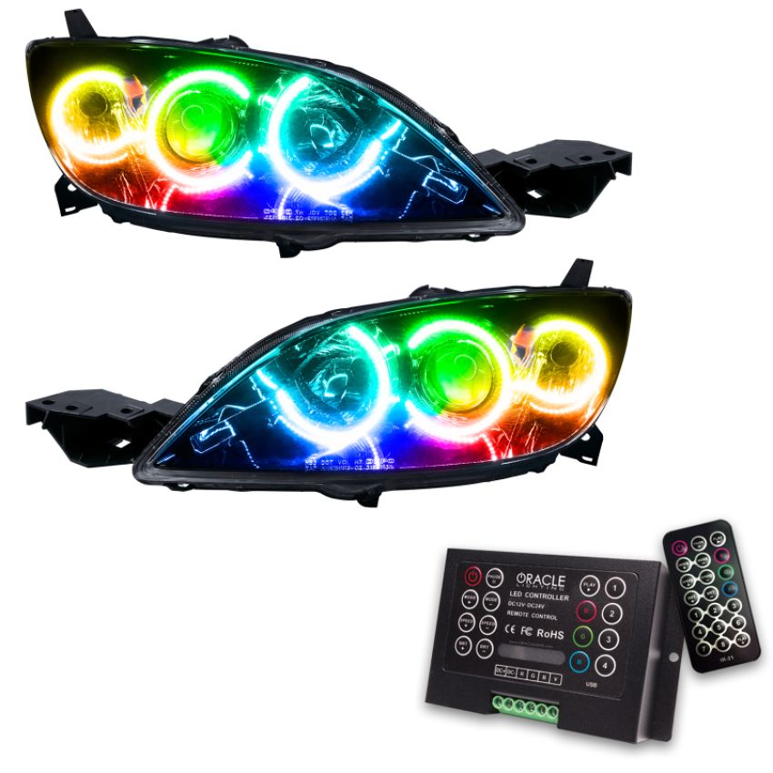 Oracle Lighting 8174-333 SMD Pre-Assembled Headlights, Halogen Style, ColorSHIFT(tm) 2.0