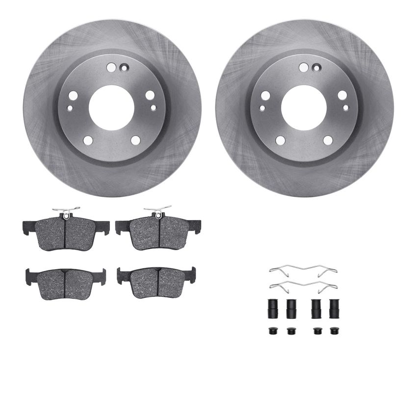 Dynamic Friction 6512-59455 Rotor Kit