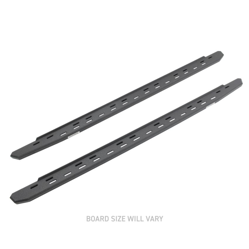 Go Rhino 69600080ST RB30 Slim Line Running Boards 80in. - Bedliner Coating (Boards ONLY/Req. Mounting Brackets)