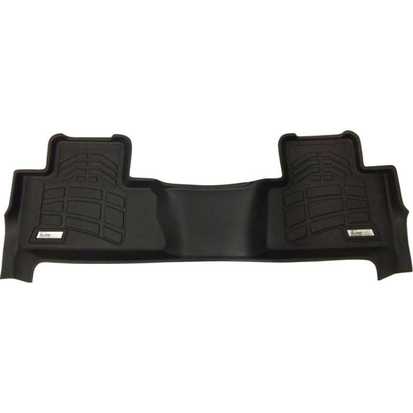 Westin 72-114064 2015-2018 Chevy Suburban (Bench and Bucket Seat) Wade Sure-Fit Floor Liners 2nd Row - Black