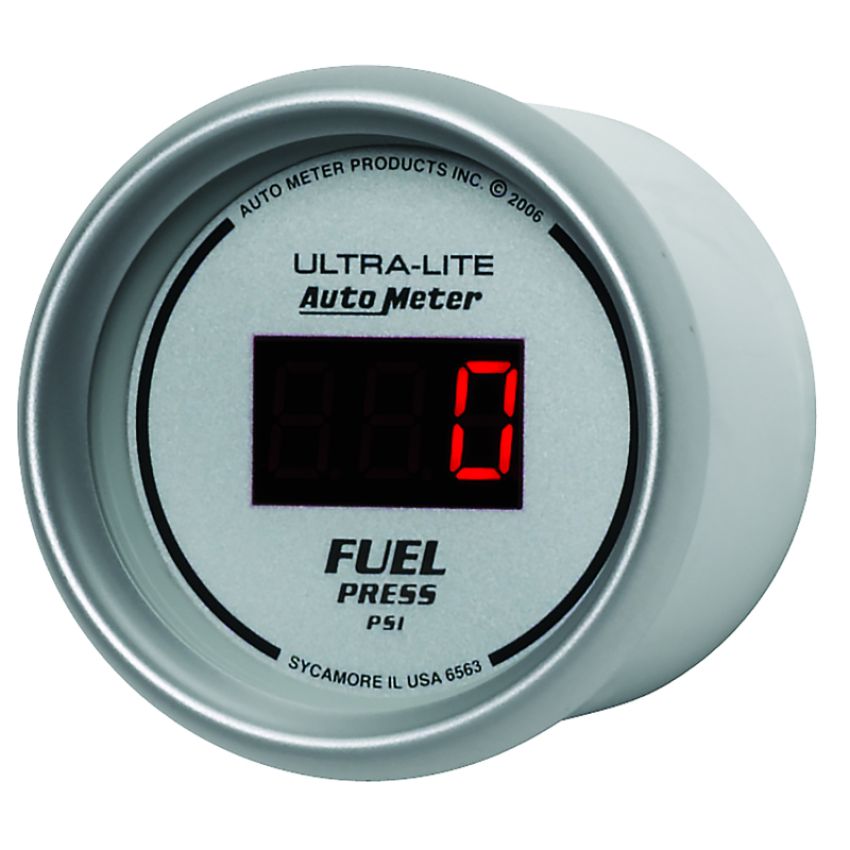 AutoMeter 6563 GAUGE, FUEL PRESSURE, 2 1/16