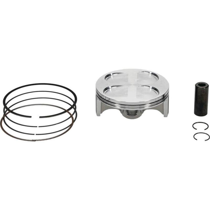 Vertex Pistons 24449B Vertex Piston 21-23 Yamaha WR 450 F 450cc Forged High Compression Piston Kit 13.8:1 Comp.