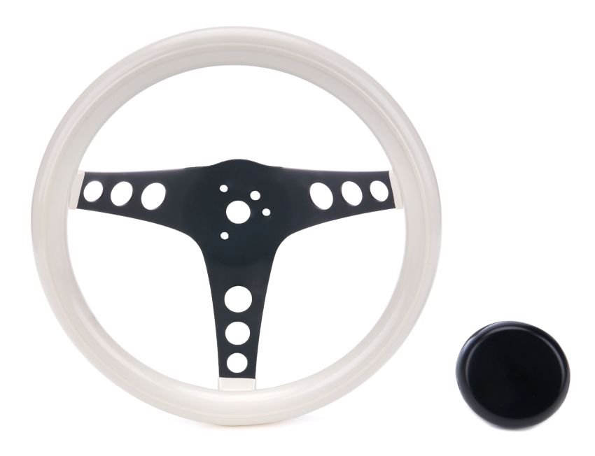 GRANT GRT834W Classic Wheel White Grip
