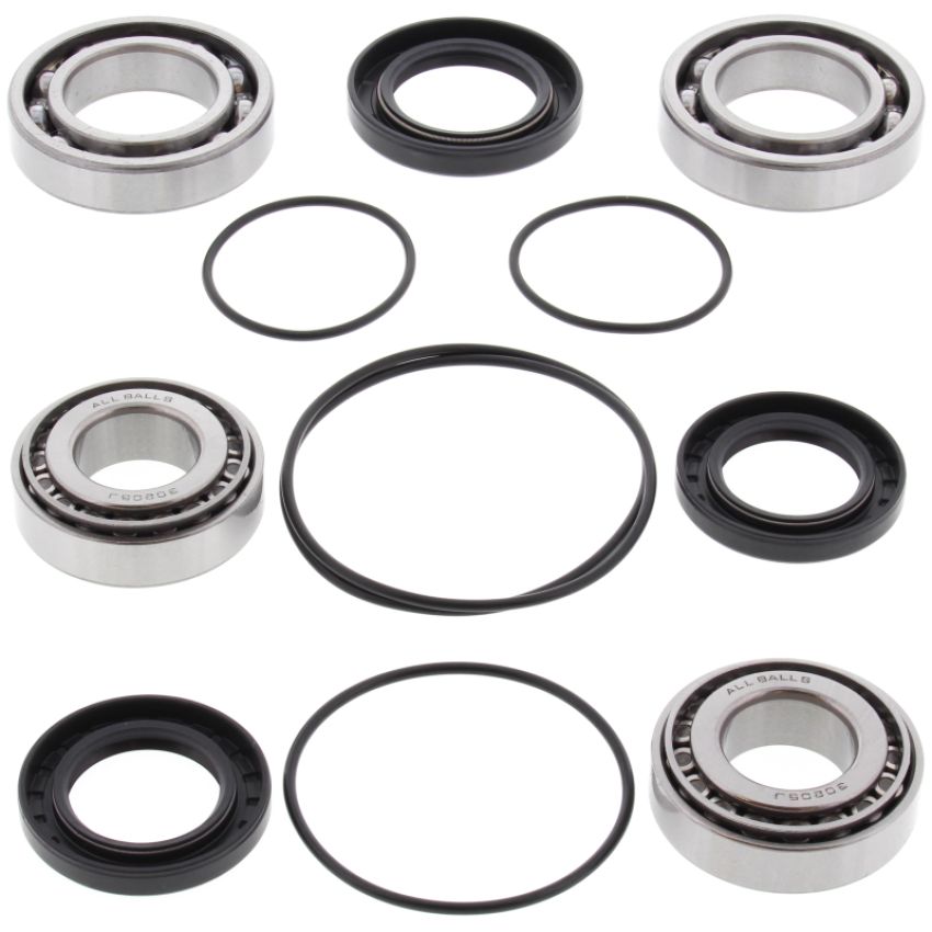 All Balls Racing 25-2093 93-00 Kawasaki Mule 2510 4x4 Differential Bearing & Seal Kit Front