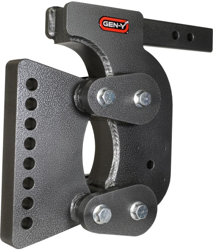 GEN-Y Hitch GH-1402 Gen-Y The Boss Torsion-Flex 2in Weight Distribution Shank 12.5in Drop 16K Hitch w/Stabilizer Kit