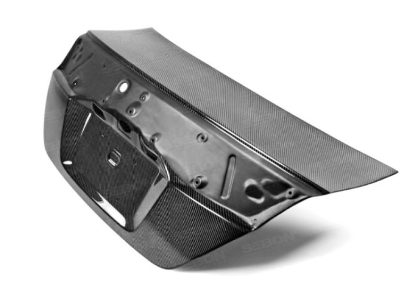 Seibon TL1213HDCV2D 12-13 Honda Civic 2dr OEM-Style Carbon fiber Trunk Lid