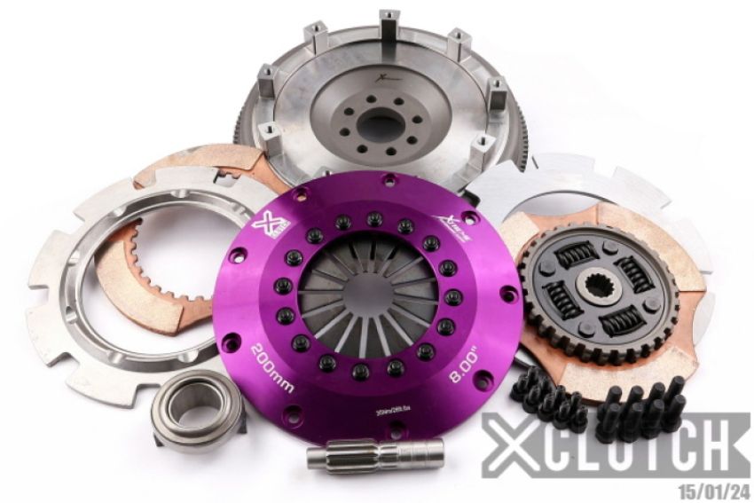 XClutch XKMC20520-2B Clutch - 8in Twin Sprung Ceramic