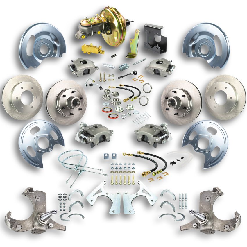RIGHT STUFF DETAILING RSDTDC6756 67-70 Chevy C10 Disc Brake Conversion