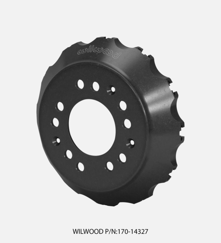 Wilwood 170-14327 Hat-Dynamic BB Front 1.62in Offset 5 x 4.50/5.00 - 12 on 8.75in