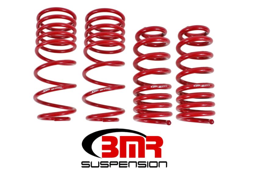 BMR Suspension SP090R Lowering Springs, Set Of 4, 1.25 Inch Drop, Handling