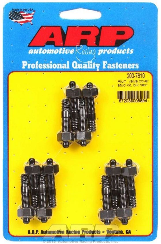 ARP ARP200-7610 Valve Cover Stud Kit 1/4 6pt. (12)