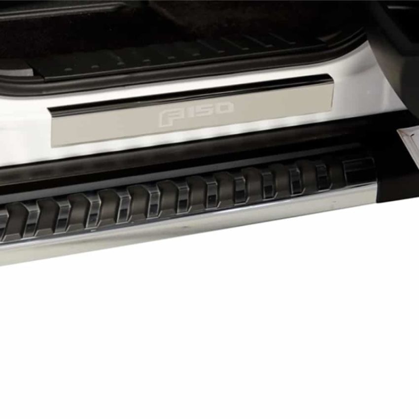 Putco 95185FD 17-20 Ford SuperDuty Crew Cab w/ SUPERDUTY Etching - 4pcs SS Door Sills