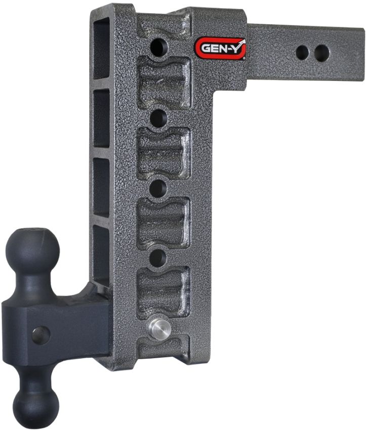 GEN-Y Hitch GH-1615 Gen-Y Mega Duty 2.5in Shank 12in Drop 3.5K TW 32K Hitch w/GH-0161 Dual-Ball