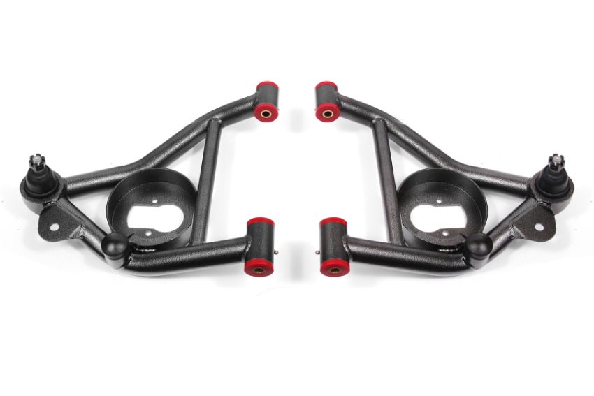 BMR Suspension AA011H A-arms, Lower, DOM, Non-adjustable, Polyurethane Bushings