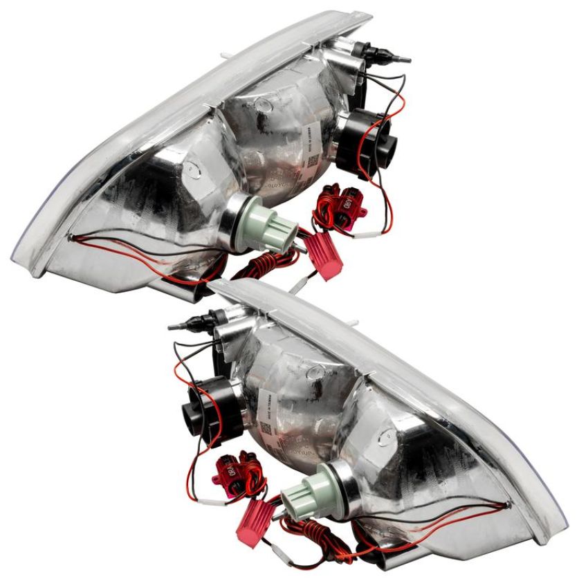 Oracle Lighting 7724-330 SMD Pre-Assembled Headlights, Chrome Bezel, Halogen, ColorSHIFT