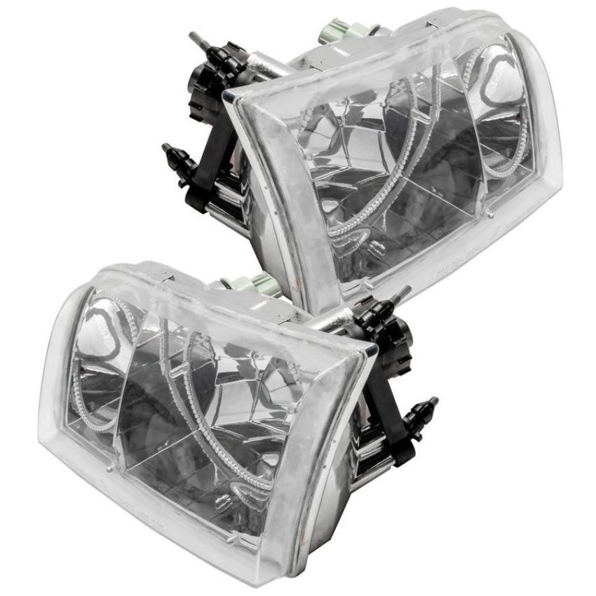 Oracle Lighting 7724-504 SMD Pre-Assembled Headlights, Chrome Bezel, Halogen, ColorSHIFT(tm) - Simple