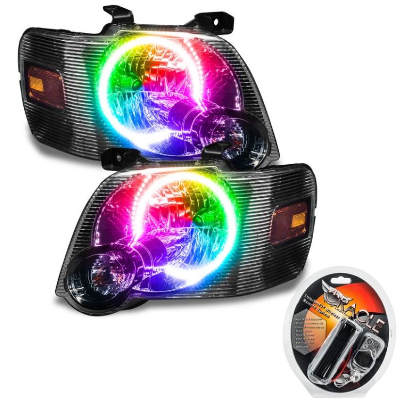 Oracle Lighting 7736-330 SMD Pre-Assembled Headlights, ColorSHIFT
