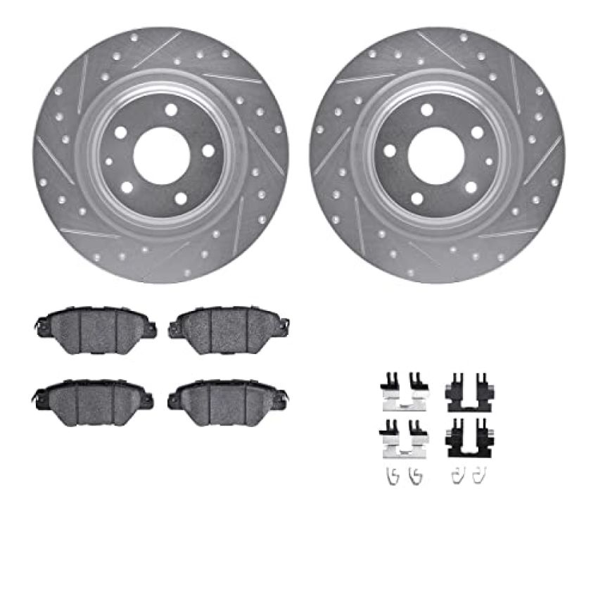 Dynamic Friction 7512-80087 Rotor Kit