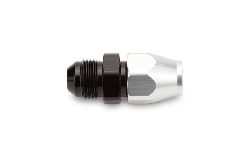 RUSSELL RUS639213 #6 Male 37 Deg to 3/8in Tube Black/Silver