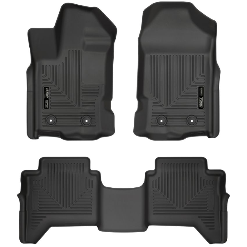 HUSKY LINERS HSK94101 Front & 2nd Seat Floor L iners